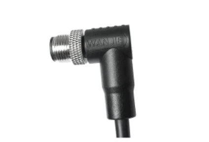 M12 Samec Uhlový Netienený A-Kódovanie 5PIN kábel PVC 1,0 M M12*1,0