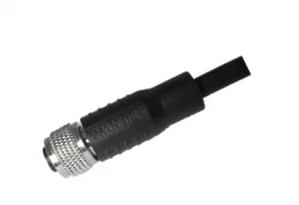 M12 Female Straight Shield A-Kódovanie